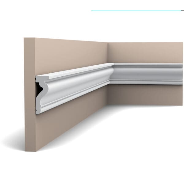 DX174F Flexible Dado Rail 60mm x 22mm x 2.3m