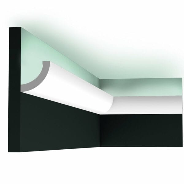 C362 Curve LED Coving 50mm x 50mm x 2m