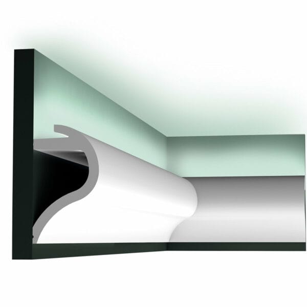 C364 Wave LED Coving 140mm x 80mm x 2m