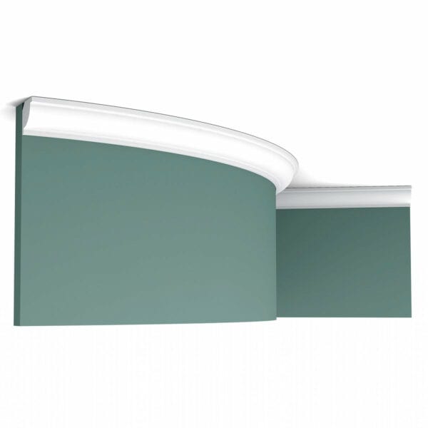 CX132F Flexible Duropolymer Skirting Board 20mm x 20mm x 2m