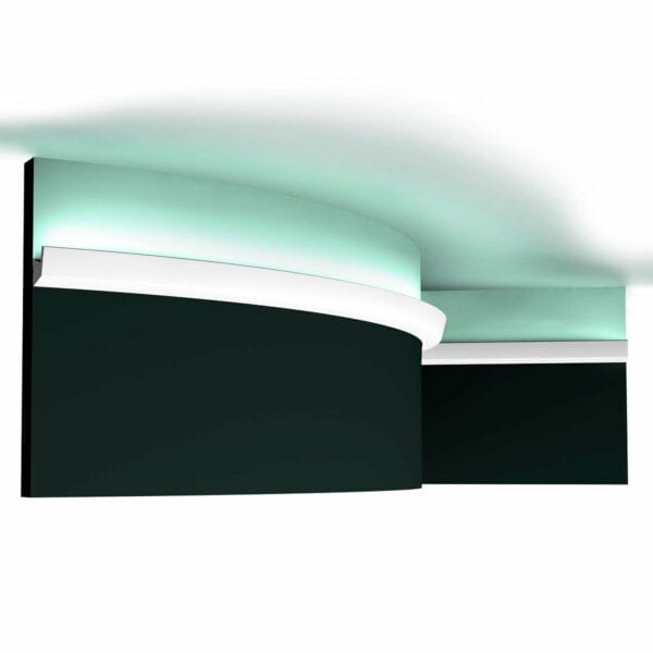 CX189F Flexible Duropolymer LED Coving 27mm x 27mm x 2m