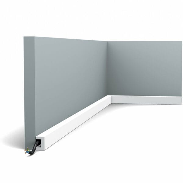 CX190F Flexible Duropolymer Skirting Board 20mm x 30mm x 2m