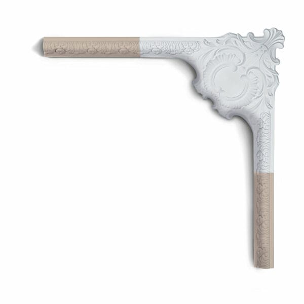 P3020A Corner Dado Rail 425mm x 425mm x 40mm
