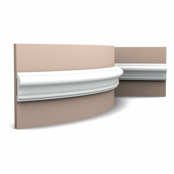 P8020F Flexible Dado Rail 60mm x 26mm x 2m