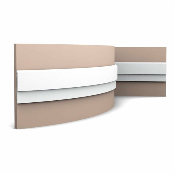 P9900F Flexible Dado Rail 80mm x 10mm x 2m