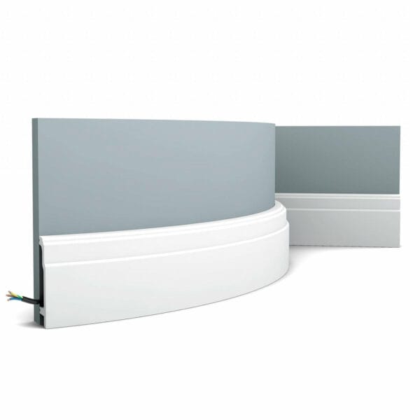 SX155F Flexible Skirting Board 108mm x 25mm x 2m