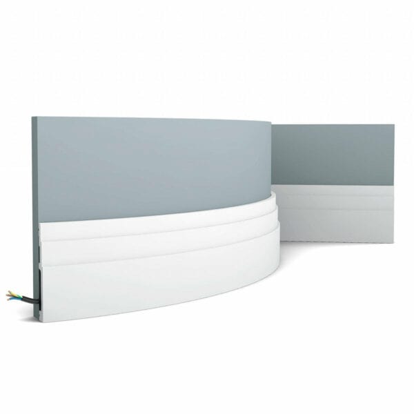 SX180F Flexible Skirting Board 120mm x 16mm x 2m