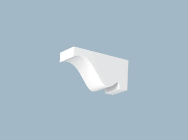 TF03 Roof Exterior Dentil 100mm x 200mm x 77mm