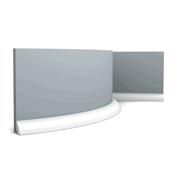 CX132F Flexible Duropolymer Skirting Board 20mm x 20mm x 2m