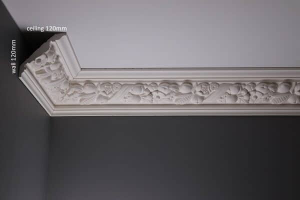 Fruit Victorian Plaster Coving DM1414